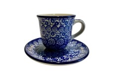 B10 Bunzlau Espresso mokje met schotel 2615X 70ml B10 Tulp Espresso Kop & Schotel 70 ml